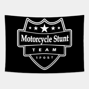 Sports Motorcycle Stunt Tapestry