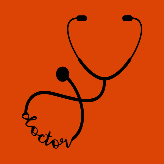 Stethoscope Doctor Text Art by shellysom91