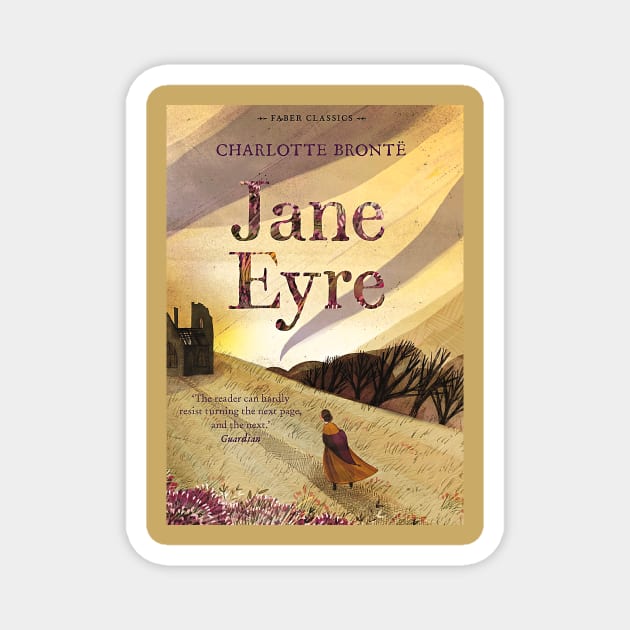 Jane Eyre by Charlotte Bronte Magnet by booksnbobs