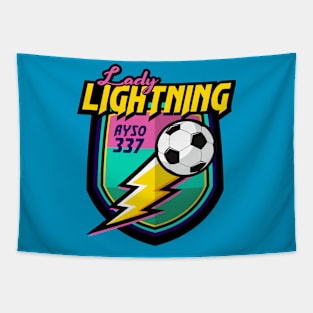 lady lightning Tapestry