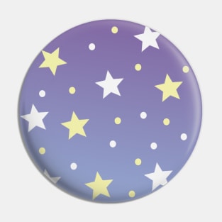 Starry Sky Stars Pin