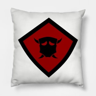 Samurai Rabbit Mogura Emblem Pillow