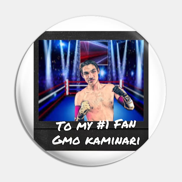 GMO#1 FAN-ENGLISH-Black Pin by Hero915Gmo