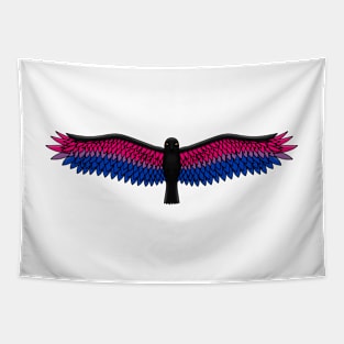 Fly With Pride, Raven Series - Bisexual Tapestry