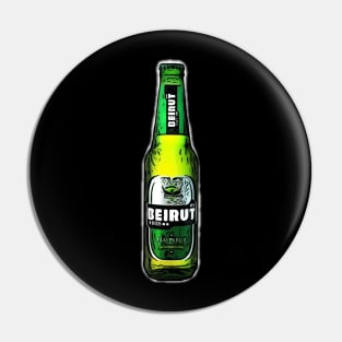 Beirut beer Pin