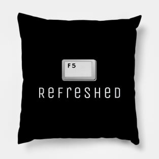 F5 Key - Refresh Refreshed Pillow