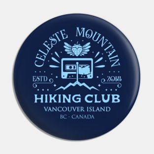 Celeste Mountain Hiking Crest Pin