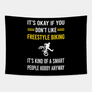 Smart People Hobby Freestyle Biking Tapestry