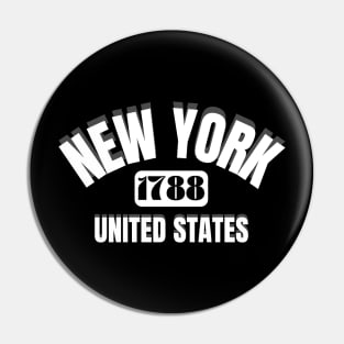 NEW YORK Pin