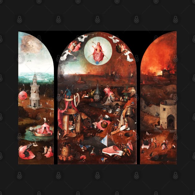 Triptych of the Last Judgement by Hieronymus Bosch by BulganLumini