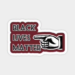 Black Lives Matter (blm) T-shirt Magnet