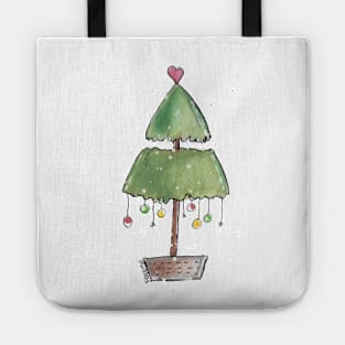 My Christmas tree Tote