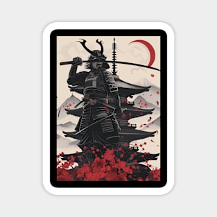 Samurai Warrior Magnet