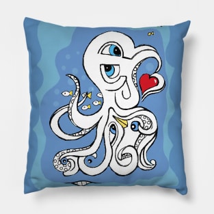 es octopus doodleflow Pillow