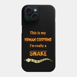 Funny Snake Halloween Costume Phone Case