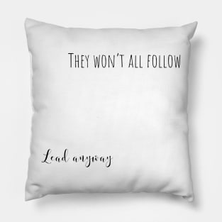 lead anyway Pillow