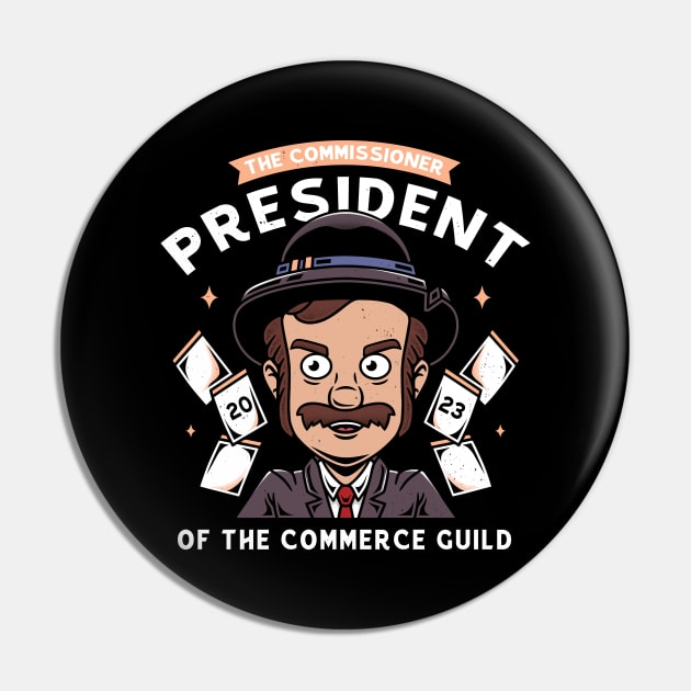 Commerce Guild President Pin by Alundrart
