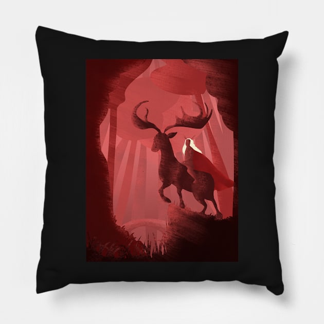 Elven king Thranduil of Woodland realm Pillow by Archana7