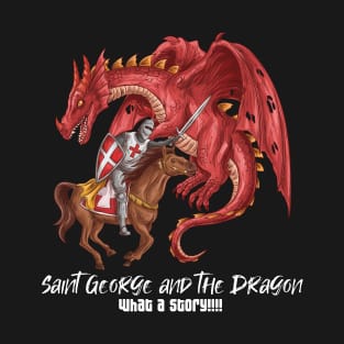 Saint George And The Dragon T-Shirt