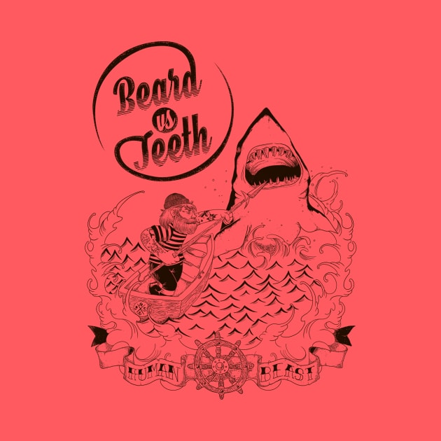 Beard vs Teeth by joan_sca