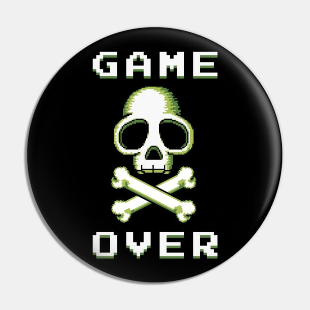 Game Over Pin by TheHookshot