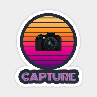 Capture photography Magnet