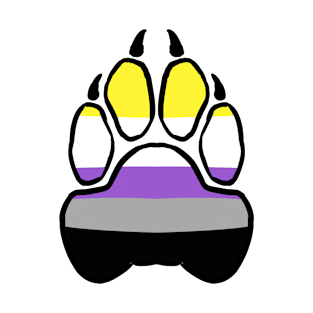 Non Binary Paw T-Shirt