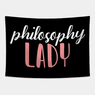 philosophy lady - philosophy girl Tapestry