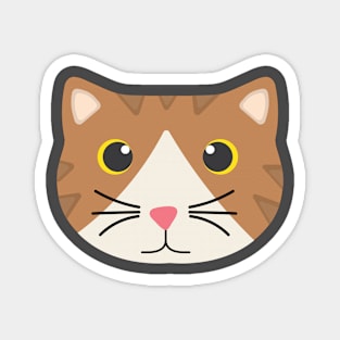 Cute Cat - Kitty Face Magnet