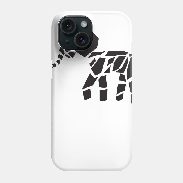 Geometric Elephant Phone Case by CloudWalkerDesigns