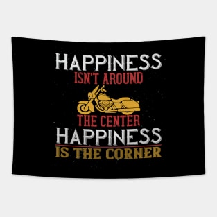 Happiness Is The Corner Tapestry