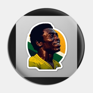 Brazil's Legend Pele Pin