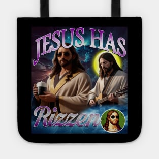 Jesus Has Rizzen Bootleg Tribute Tote