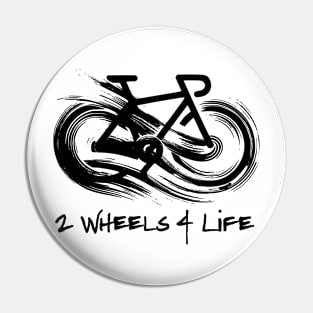 Infinity Bicycle, 2 wheels 4 life - Black Pin