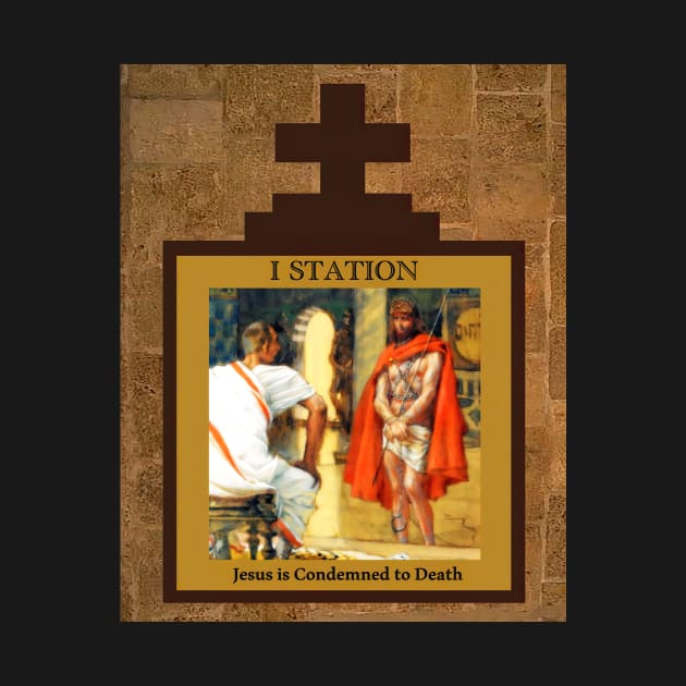 Stations of the Cross -  Via Crucis #1 of 15 by hispanicworld