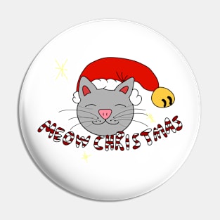 Christmas Cat Pin