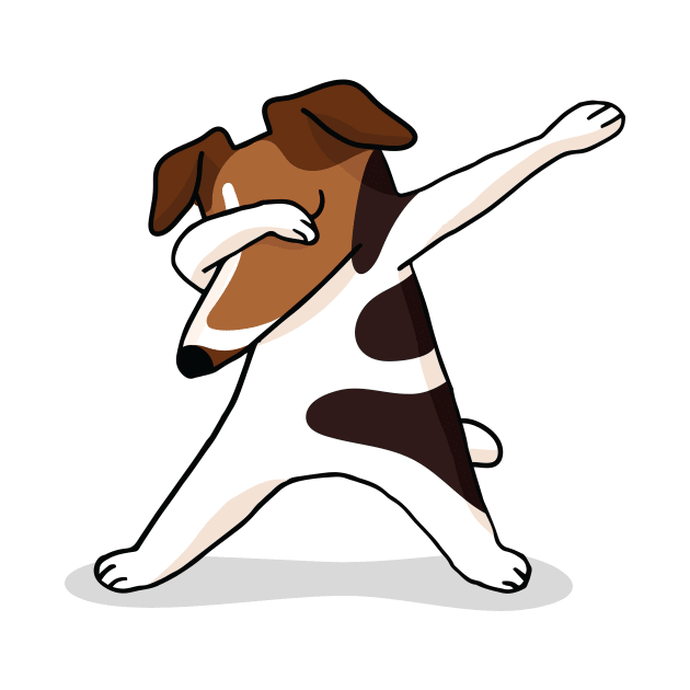 Dabbing dog by LR_Collections