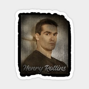 Vintage Henry Rollins Magnet