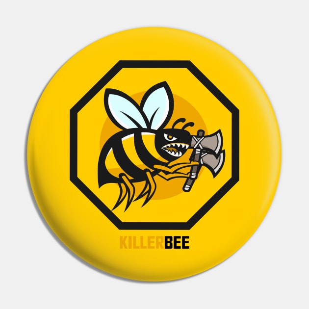 Killer Bee Pin by Johnitees