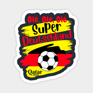 Germany Qatar World Cup 2022 Magnet