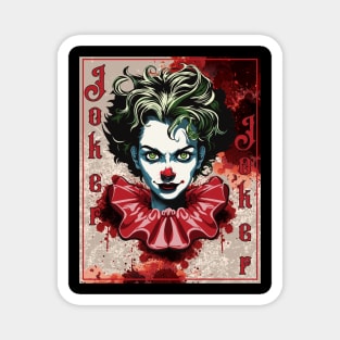 Lady Joker Magnet