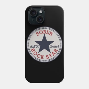 Sober Rock Star  - Alcoholism Gifts Sponsor Phone Case