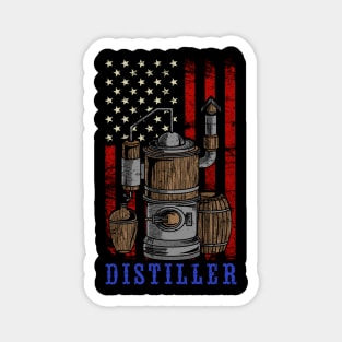 Distiller - Moonshiner Rumrunner Gift Magnet