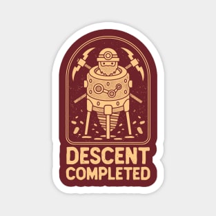 Descent Completed Crest Magnet