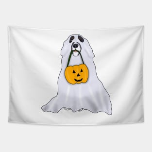 Puppy ghost costume (cavalier king charles spaniel) Tapestry