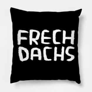 Cheeky Badger, German, Frechdachs Pillow