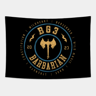 Baldur's Gate 3 Barbarian Tapestry