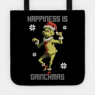 Grinch - Happiness Is Grinchmas Tote