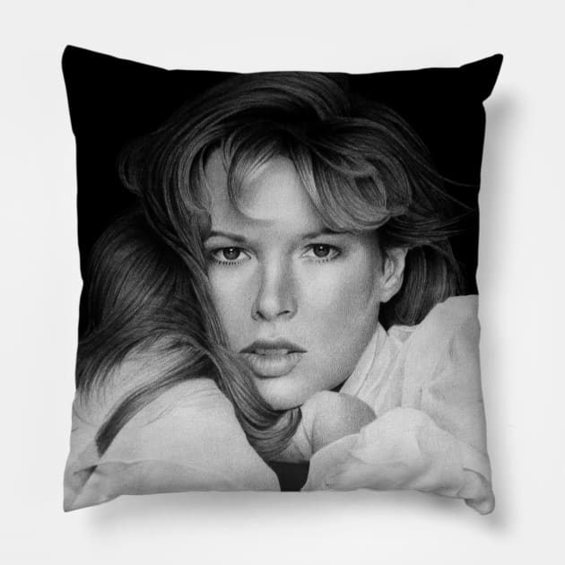 KIM BASINGER Pillow by MiroDesign