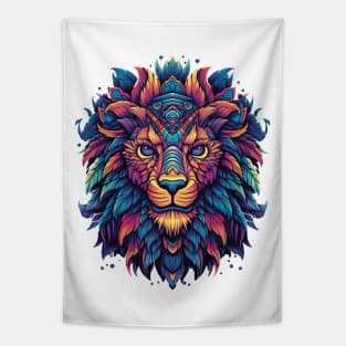 Fantasy Lion Tapestry